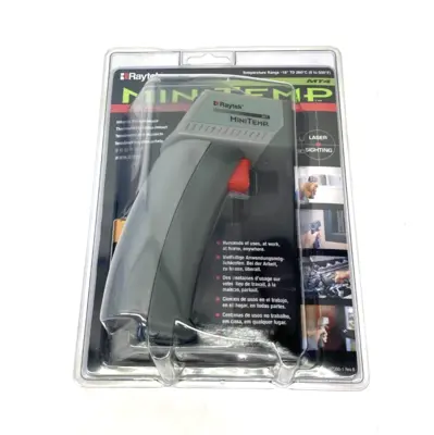 NEW RAYTEK MINITEMP NON-CONTACT INFRARED LASER THERMOMETER GUN 0-500°F