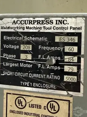 Used 2008 ACCURSHEAR 625012 Power Squaring Shears (Inch) Arizona US | KD Machinery #1279171