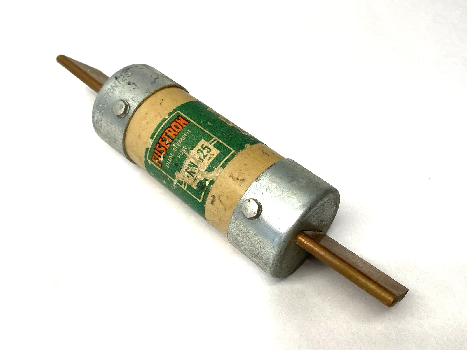 USED BUSSMANN FUSETRON DUAL ELEMENT FUSE 125A 250V