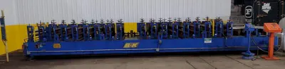 17 STAND X 4" X 48" B&K MODEL #2B-35 RAFTED ROLLFORMER: STOCK #18127