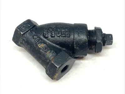 Used Keckley 250LBS 1/4" Cast Iron Y-Strainer Black Filters Michigan US | Maverick Industrial Sales #1400897