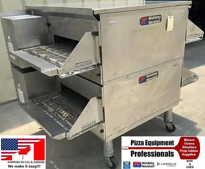 Middleby Marshall PS628G gas conveyor Pizza ovens