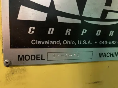 NEW KENT 10789RB USED BURRMASTER MODEL 8-40