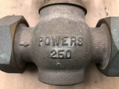 Powers 595-0292 1″ Bronze Temperature Regulating Control Valve 110-170°F