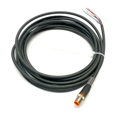 USED LUMBERG SENSOR ACTUATOR CORDSET 12-PIN MALE 12' LENGTH