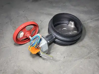 8" Butterfly Valve 300MS, 761D, V08070651Q0, 300 PSI