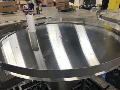 USED UNKNOWN MANUF. 48" ROTARY ACCUMULATION DISK