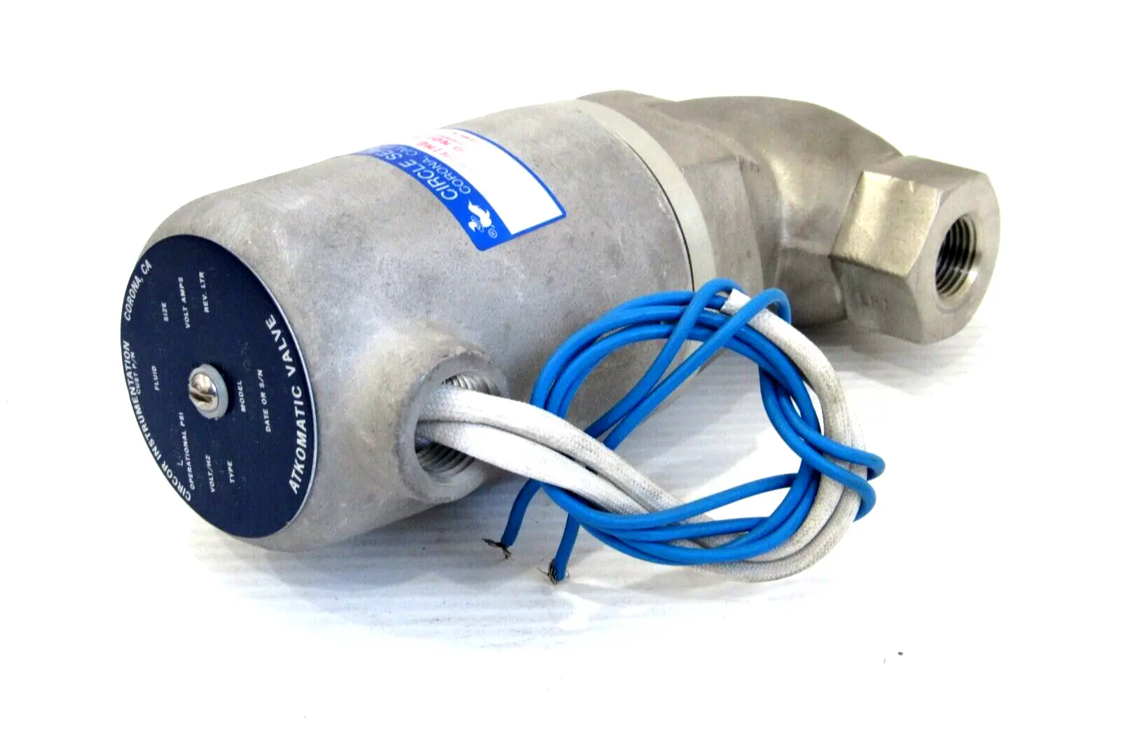 NEW CIRCOR INSTRUMENTS 15820-300HPLAA3W AUTOMATIC VALVE
