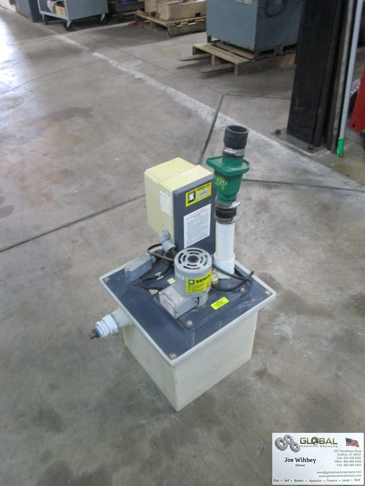 Serfilco CPS7-E-SF Collection Pump Station .12HP 115 Volt