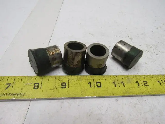 Dayton LAR 87  100 X8 .506 .256 Rectangular Hole Die Button Matrix Lot of 4
