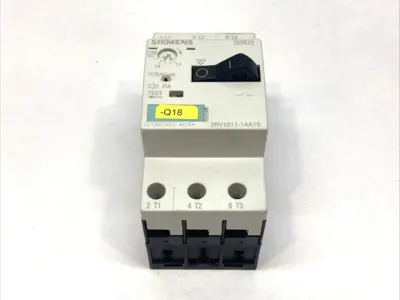 Used Siemens Sirius Manual Motor Starter Contactor MISSING 3RV1901-1E Starters Michigan US | Maverick Industrial Sales #1401996