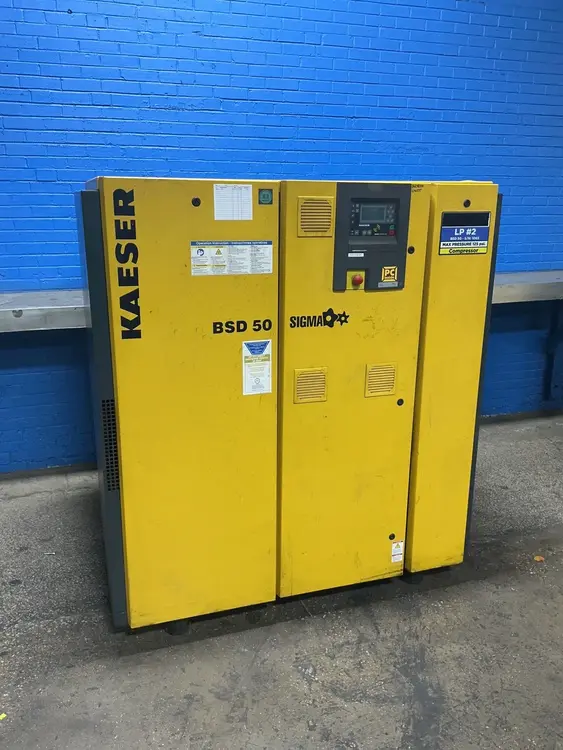 Used 2011 KAESER BSD 50 Rotary Screw & Sliding Vane Air Compressors Ohio US | HGR 24 #1705011