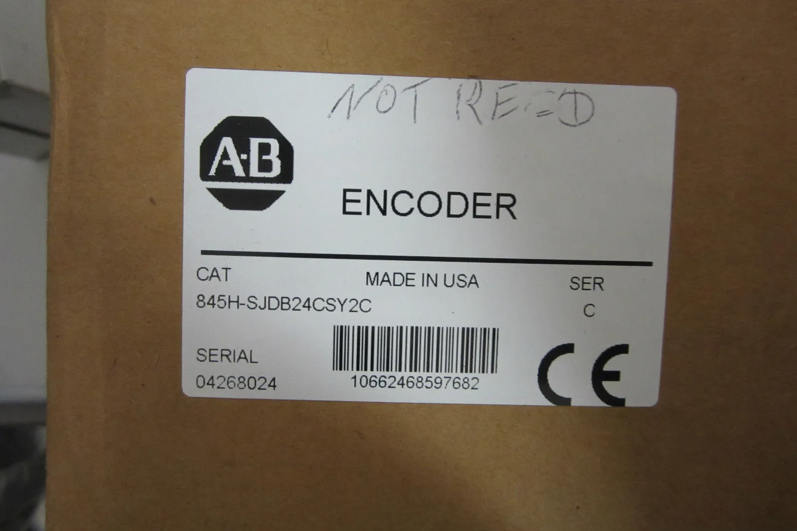NEW ALLEN BRADLEY 845H-SJDB24CSY2C ENCODER 845HSJDB24CSY2C