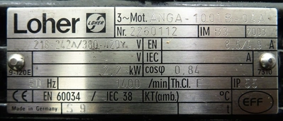 Westfalia AD 0509 decanter centrifuge, 316SS.
