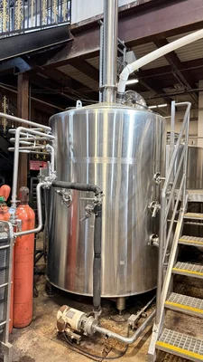 DYM 10bbl 4-vessel Electric Brewhouse w/direct fire firebox