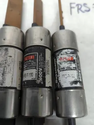 Used BUSSMANN FRS-R-100 Miscellaneous Equipment (Electrical & Power) | Surplus Asset Holdings #1196179