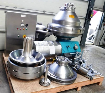 Alfa-Laval BRPX 317 SFV-34C clarifier, 316SS.