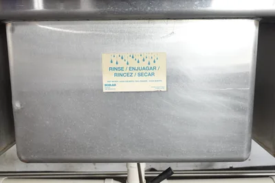 104” HEAVY DUTY THREE COMPARTMENT WITH 2 DRAINBOARD STAINLESS STEEL SINK (LOCAL PICK UP ONLY)