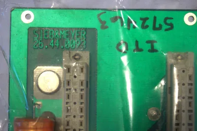 SIEB & MEYER 26.44.0093 PC BOARD L960212E 26440093