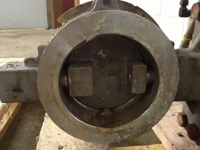Fisher type 8550 Butterfly Valve size 4"