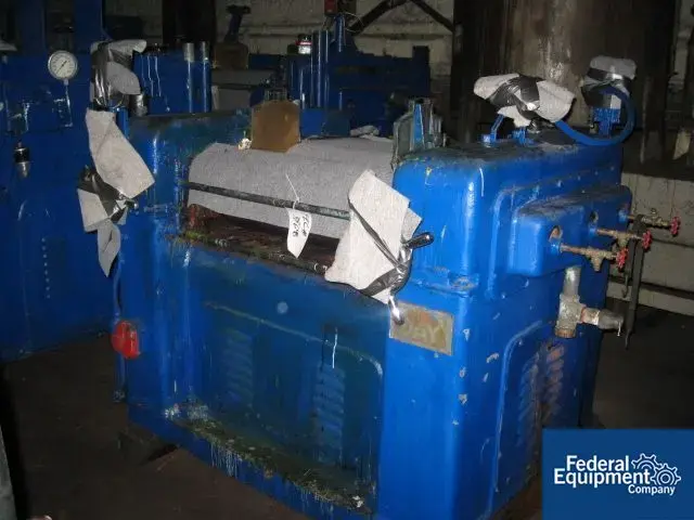 Used J. H. Day 10" x 22" Day Three Roll Mill 3 Roll or More Mills Ohio US | Federal Equipment Company #130029